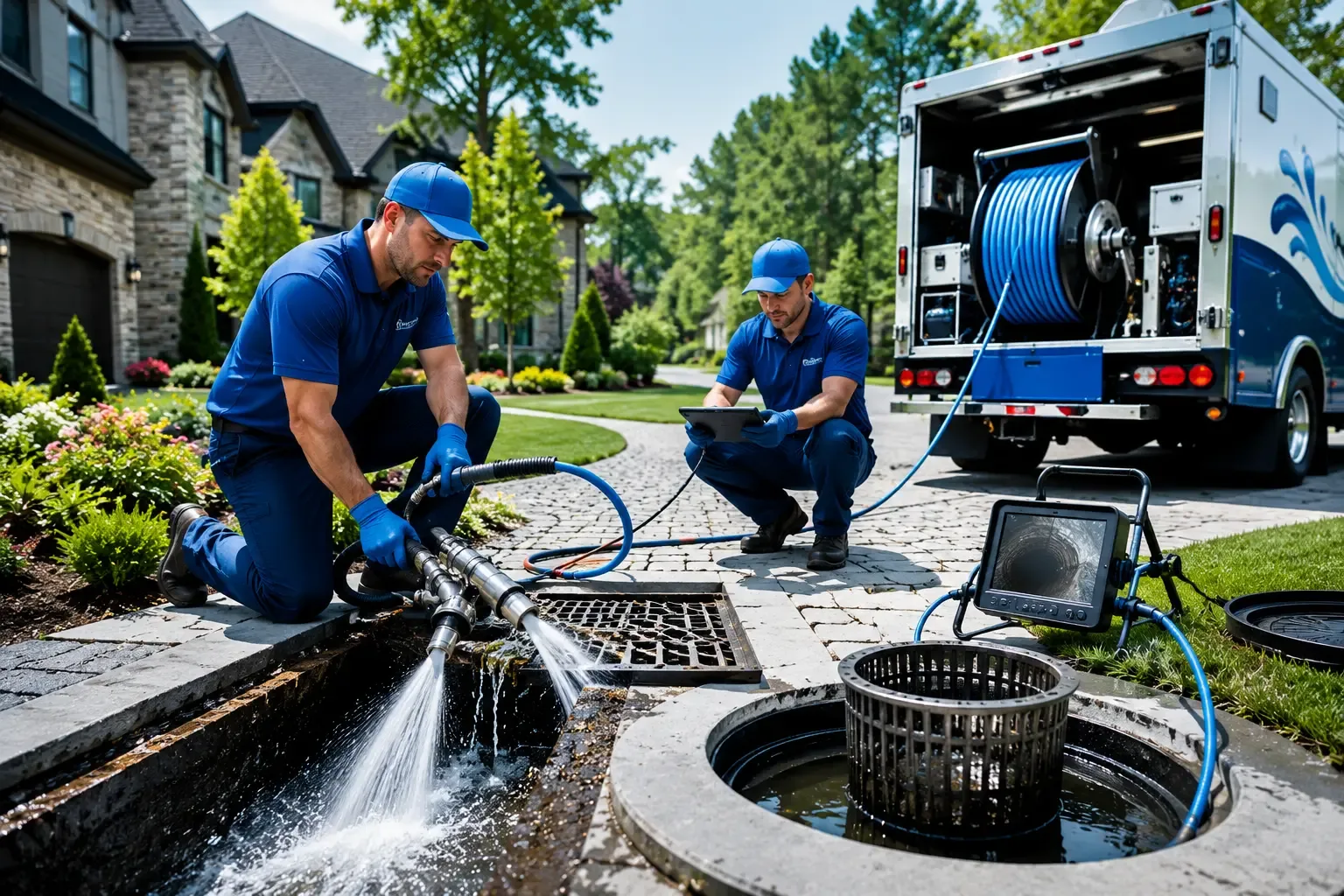 Local outdoor drain cleaning professionals in Fairbank, IA