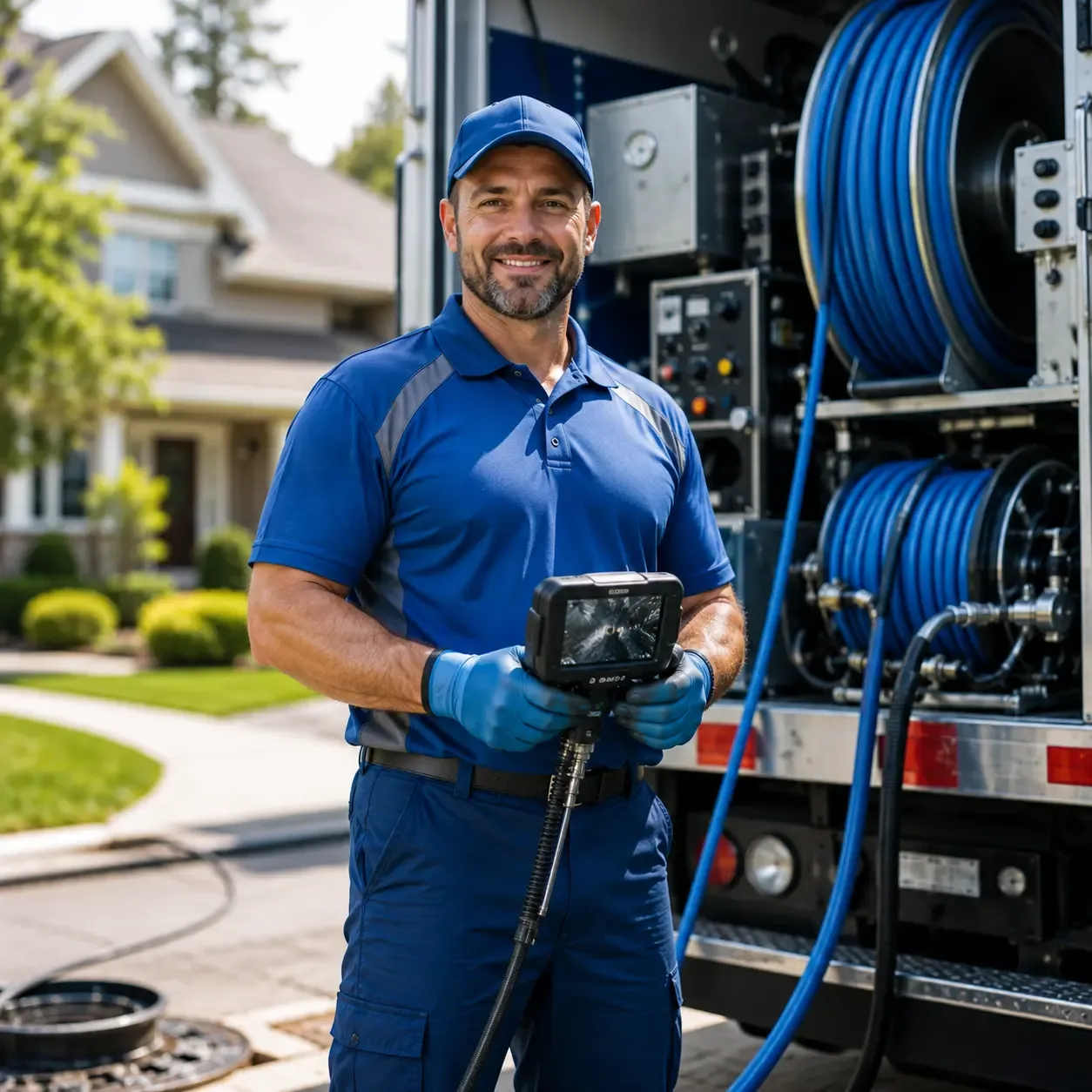 Local outdoor drain cleaning specialists in Fairbank, IA